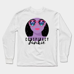 Conspiracy Junkie Long Sleeve T-Shirt